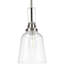 Luminaire suspendu en forme de cloche à 1 lumière Daimar-6245754