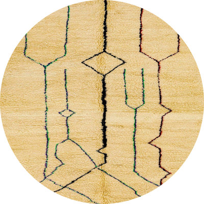 Tapis abstrait à motif abstrait moderne 2905