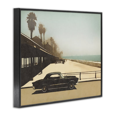 «Under The Pier», impression numérique sur toile par Noah Bay