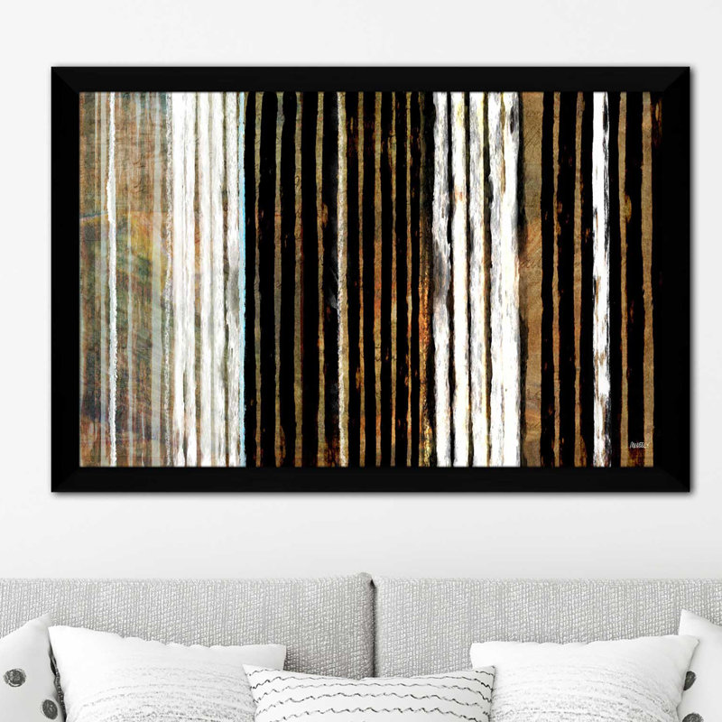«Vertical Horizon I», impression, H 33,5 po x l 49,5 po x P 1 po, Cadre photo