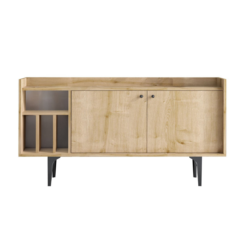 Anatolija 150cm Console Table, Brown/Beige