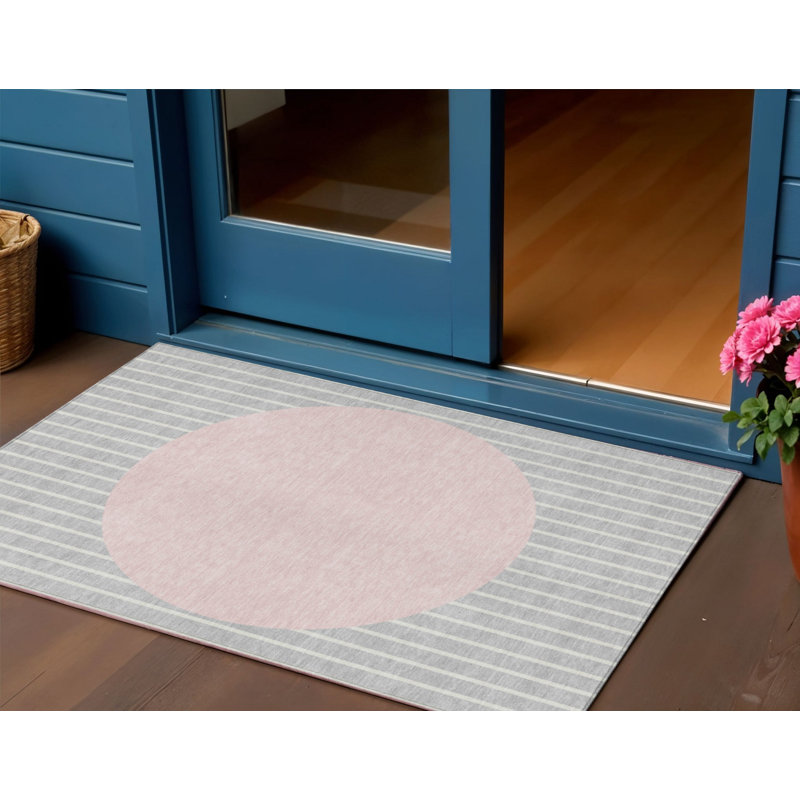 Striped Indoor / Outdoor Rug