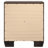 Tomasina Washed Taupe 2-Drawer Rectangular Nightstand