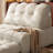 White Chenille Modular Sofa bed cushion couch