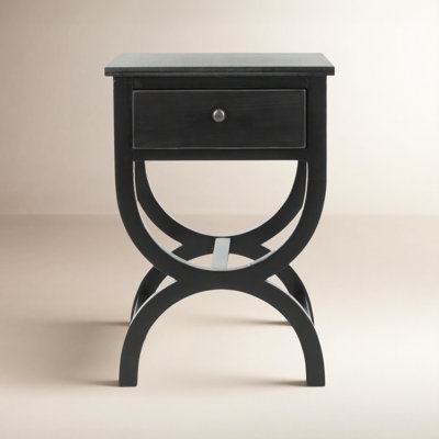 Floris End Table With Storage