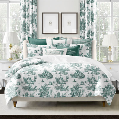 Jardin Du Jouy Toile Evergreen