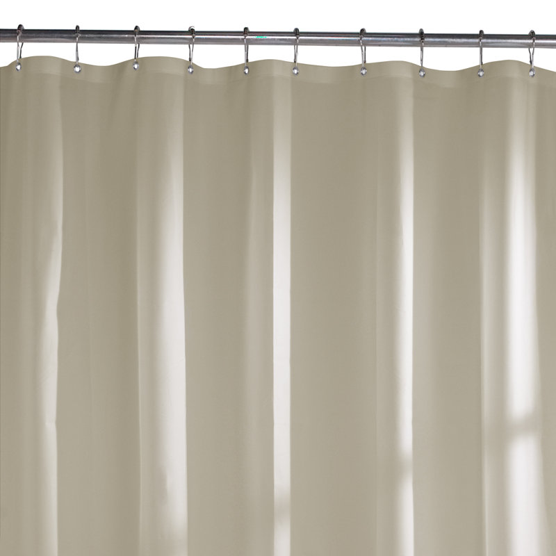 Doublure de rideau de douche Brosnan PEVA, Beige, l 70 po x L 72 po