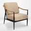 Méridienne rembourrée de 26 po de largeur Mid-Century-1049825286