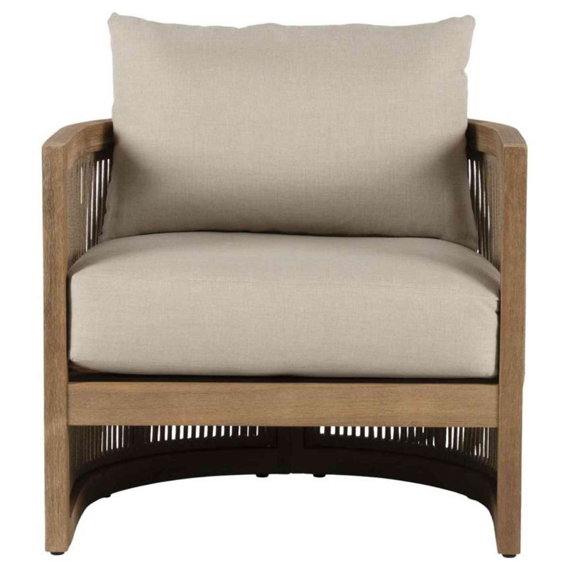 Chaise longue avec coussins Panama Jack Cabo,   Toile taupe