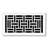 Madelyn Carter Solid Aluminum Arts & Crafts Vent Cover with Damper - Floor & Wall Register-99314265-99314274