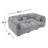 6-piece Corduroy Sleeper Sectional-557147366