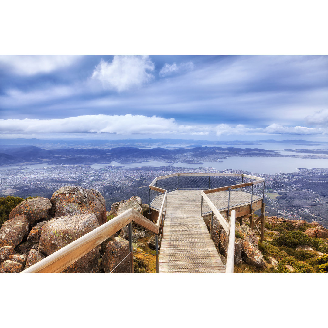 Mt. Wellington Lookout von Mt. Wellington Lookout - Kunstdrucke auf Leinwand