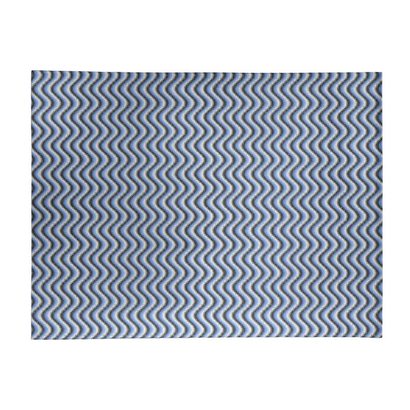Chenille Geometric Indoor Rug, Rectangle 5' x 7'
