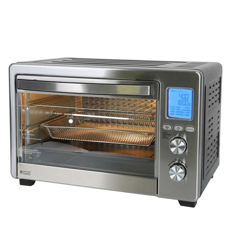 Four grille-pain à air 12-en-1 LNC Home, Noir