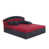 Black / Red is out of stock selected