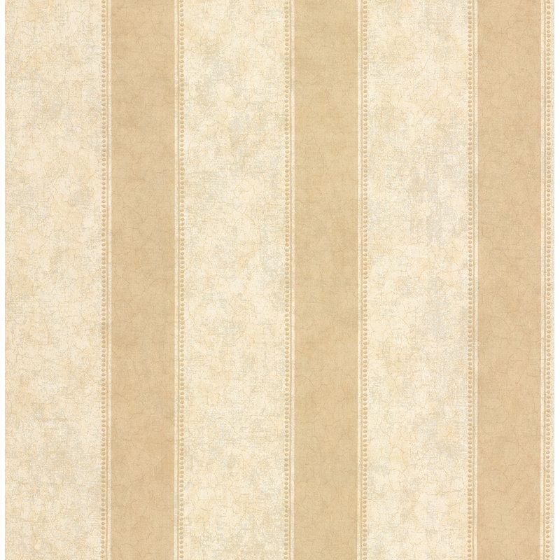 Unionstone Stripe 10m x 53cm Wallpaper Roll, Gold