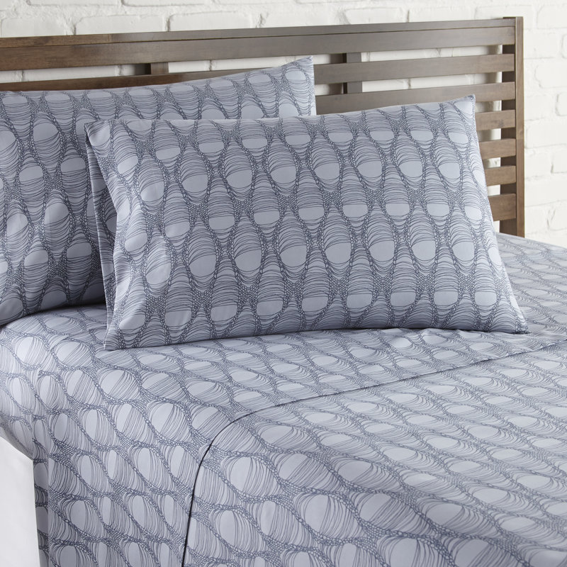 Ensemble de draps Vilano Choice, Très grand, Gris