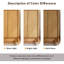 Base de meuble-lavabo 36 po en bois seulement, sans lavabo et miroir-117205568