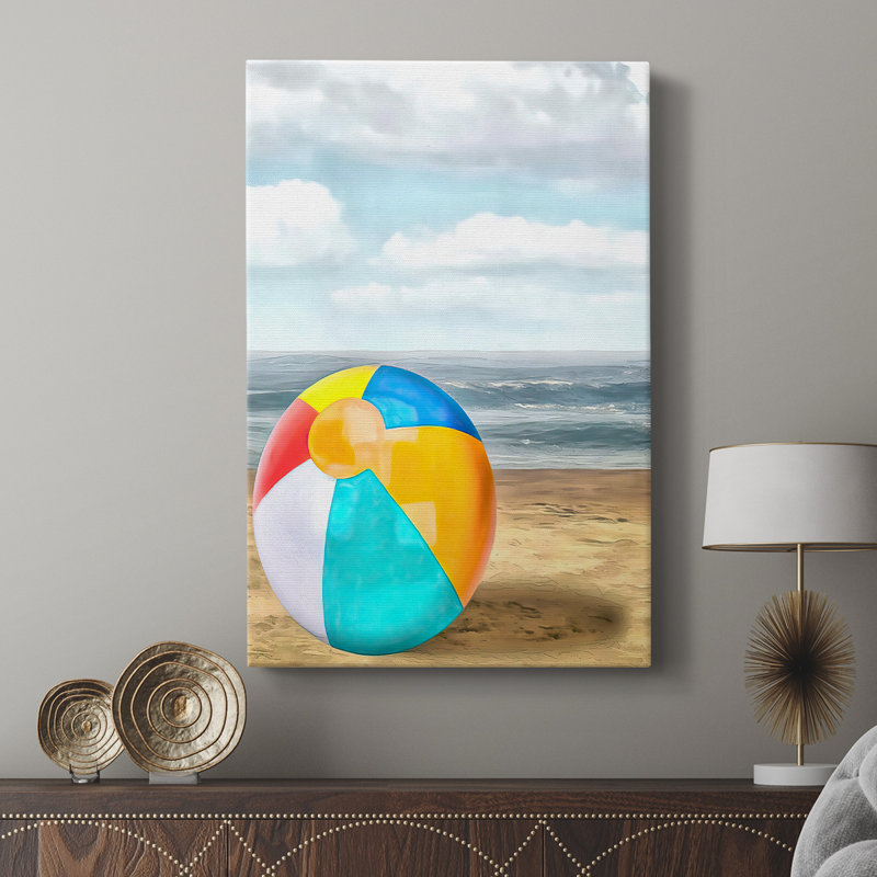 Beach Ball I - galerie sur mesure, H 36 po x l 24 po
