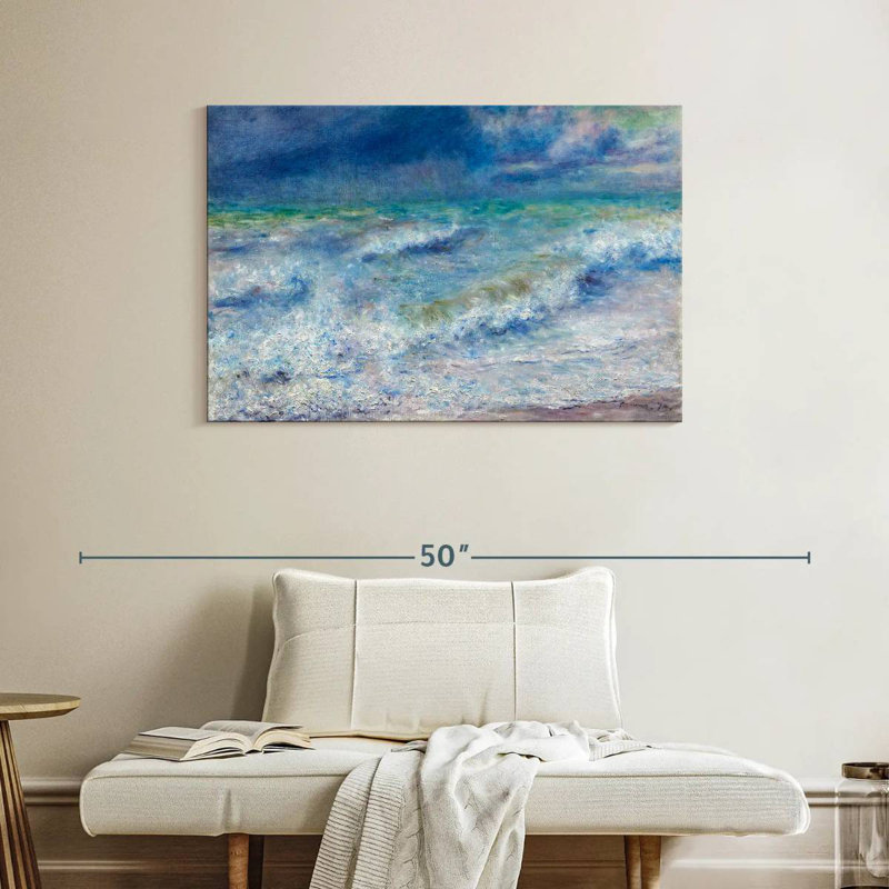 Gillard Seascape 1879, H 26 po x l 39 po