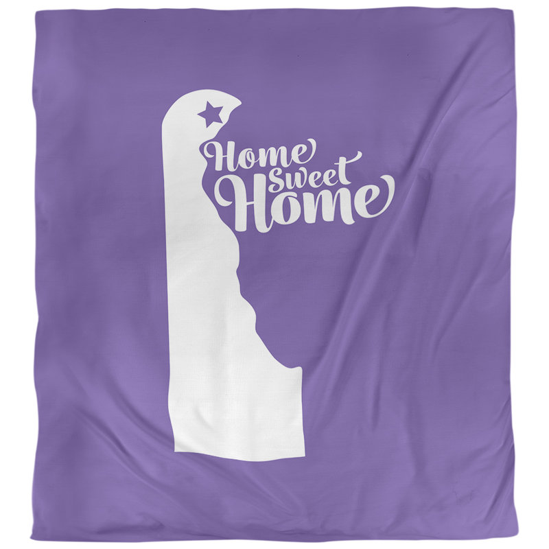 Housse de couette wilmington doux, Housse de couette pour grand lit, Mauve, Microfibre