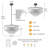 Amiriya 6 - Light Crystal Tiered Chandelier-2113588755