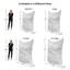 Sunbrella Bean Bag Bed Lounger Cover (Bag Only)-57977101-57977207