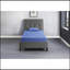 Ensemble de matelas et oreiller 7inch en mousse viscoélastique imprégnée de gel respirante, bleu, matelas dans une boîte-1670257283