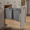 Rev-A-Shelf 35 qt. Pullout Bottom Mount Trash Can(s), Maple 