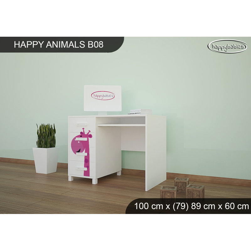 100cm Writing Desk, White