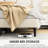 Beige Full Bed Frame With Storage - Robust, Noiseless, No Box Spring, User- Linen Headboard And Under Strong Stable Full, Versatile-367173342