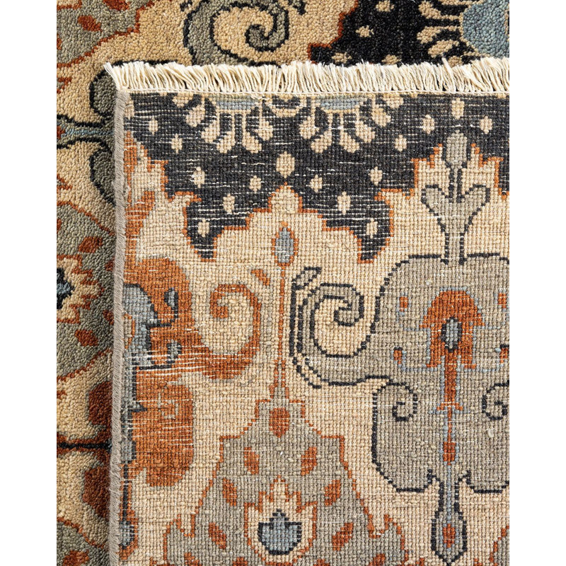 Overdyed One-of-a-Kind 9' 1" X 12' 3" Hand Knotted Area Rug
