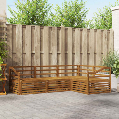 245.5cm Wide Patio Sectional Set