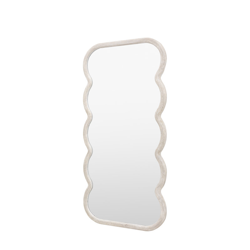 Daquawn Wavy Mirror, 179.83cm H x 89.92cm W