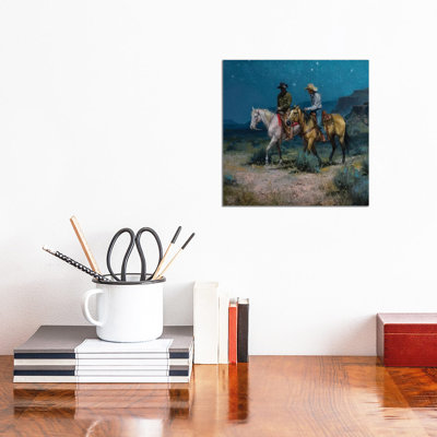 Night Riders by Jack Sorenson - Wrapped Canvas Print