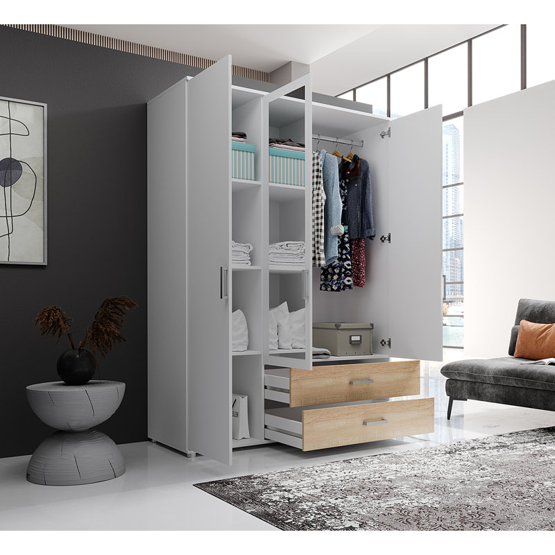 INSULL 3 Door Wardrobe