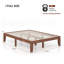 Lit plateforme double 14 po Pastora-650181016