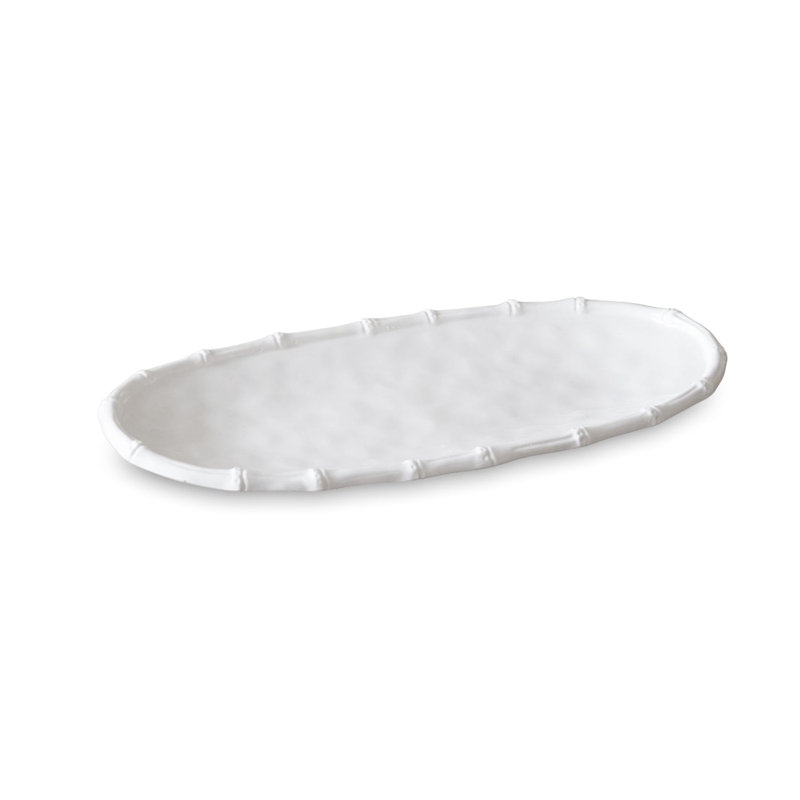 Plateau en mélamine Beatriz Ball Vida, Blanc, H 0,75 po x L 13,5 po x l 9,5 po