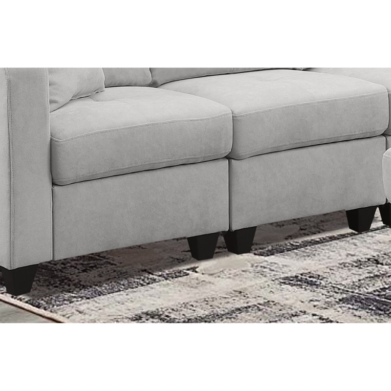Canapé modulaire, LIGHTGREY, Gris clair