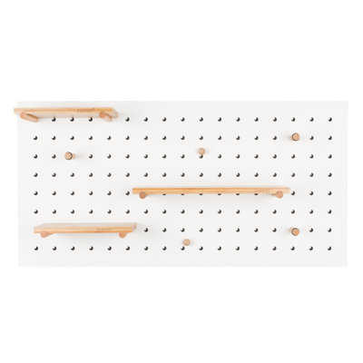 Bundy Wall Storage Organizer with Key Hooks