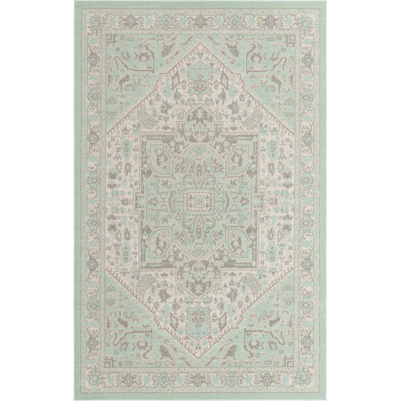 Marciel Oriental Indoor Rug, Rectangle 5' x 8'