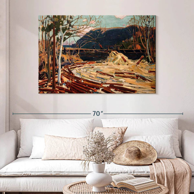 Alvord The Drive 1916-1917, H 32 po x l 48 po