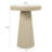 Magnesium Oxide Tapered Side Table