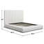 Lit plateforme en velours Kaydence-924372102-923091317