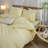BESTOUCH Duvet Cover Set 100% Washed Cotton Linen Feel Lightweight-114986044-114986049