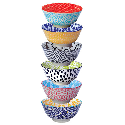 Ensemble de 6 bols certifiés International Chelsea, 6,25 po