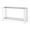Surrey 60'' W Glass Console Table