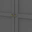 Woodburn 3 Door Manufactured Wood Wardrobe-38263628