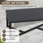 Table basse d'extérieur en aluminium
