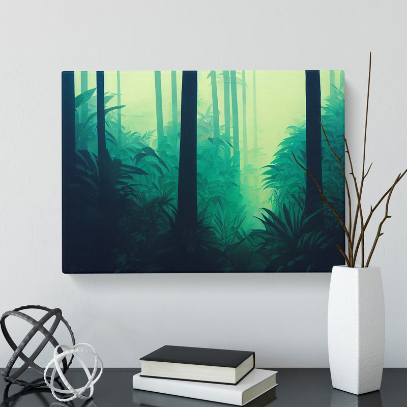 Deep In The Jungle Vol.1 - Wrapped Canvas, 35cm H x 50cm W x 3cm D